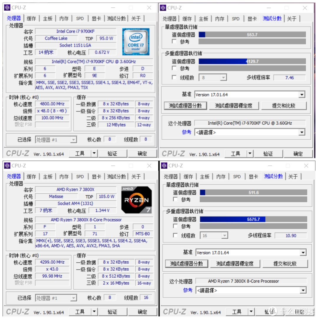 3千以内CPU选谁好？ R7-3800X对决i7-9700KF