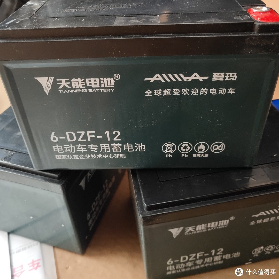 爱玛电动车tdt541z电池图片