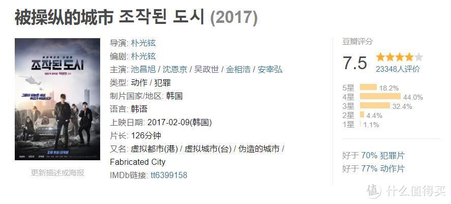 我全都要！20部2017年上映、评分7分以上韩国电影推荐