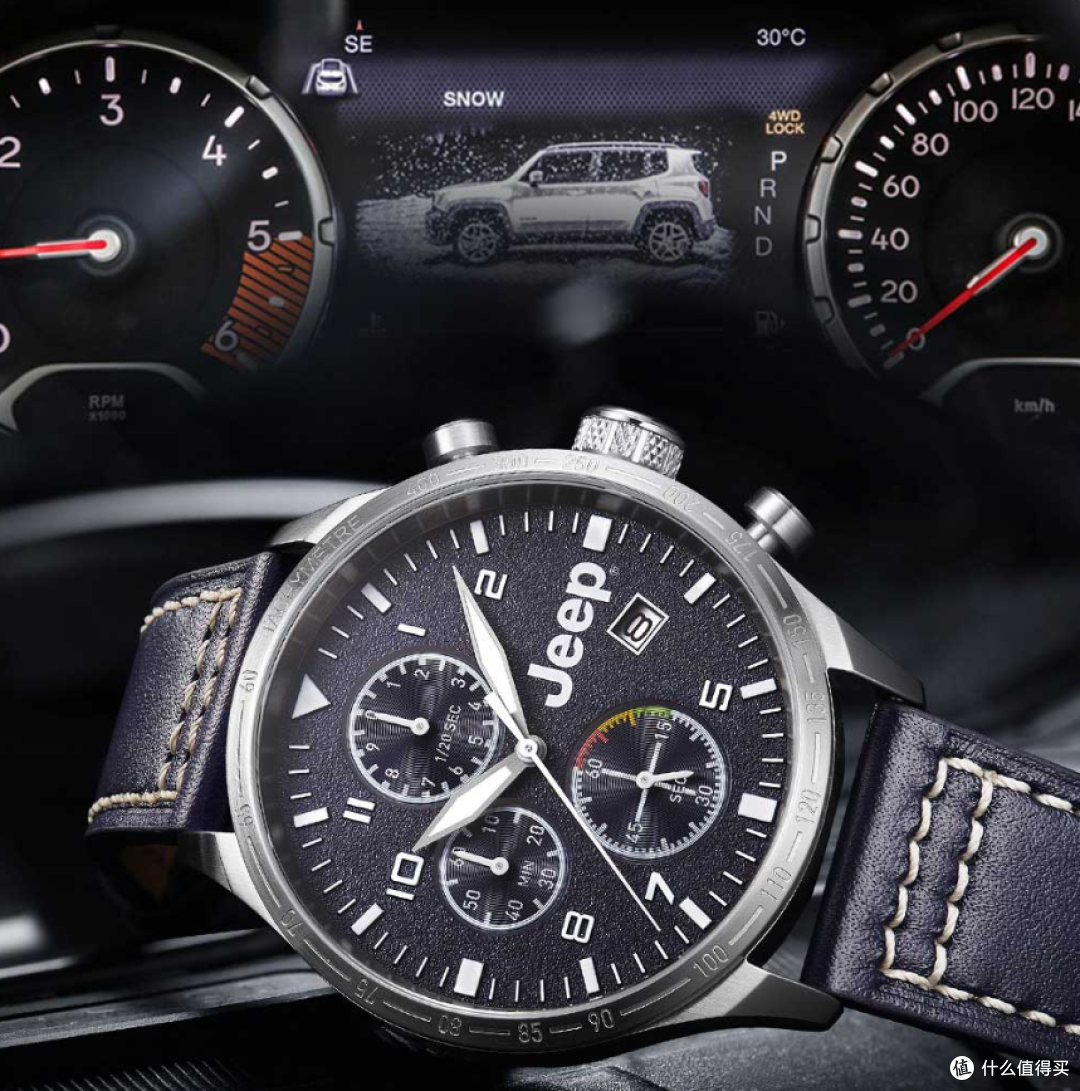 陪伴是最长情的告白篇三十六 选择自由和激情 Jeep指南者多功能计时码表体验 男表 什么值得买