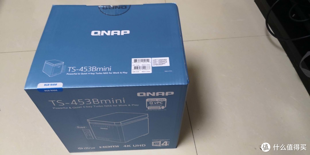 我的QNAP 453Bmini 8G版开箱初始体验小记