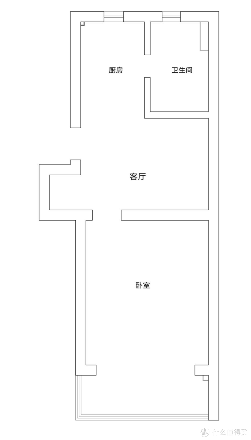 上海独居女生的家，40㎡老破小改造，只靠一扇门就让全屋明亮舒适