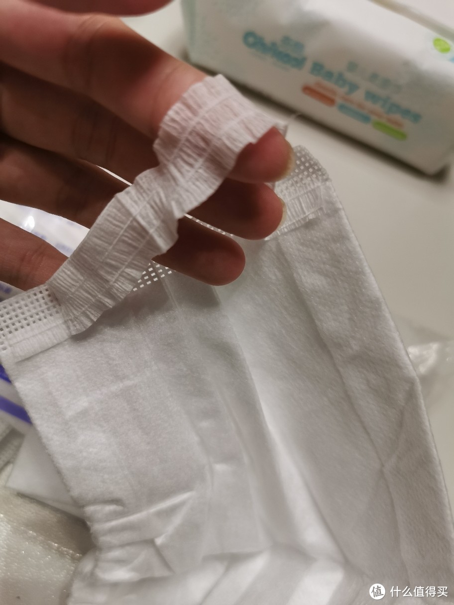 纸尿裤 奇酷 湿纸巾赠送的口罩测评