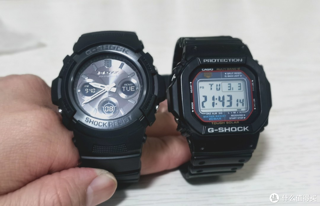 抑郁下的非理性消费：Casio G-Shock AWG-M100 太阳能电波表 开箱