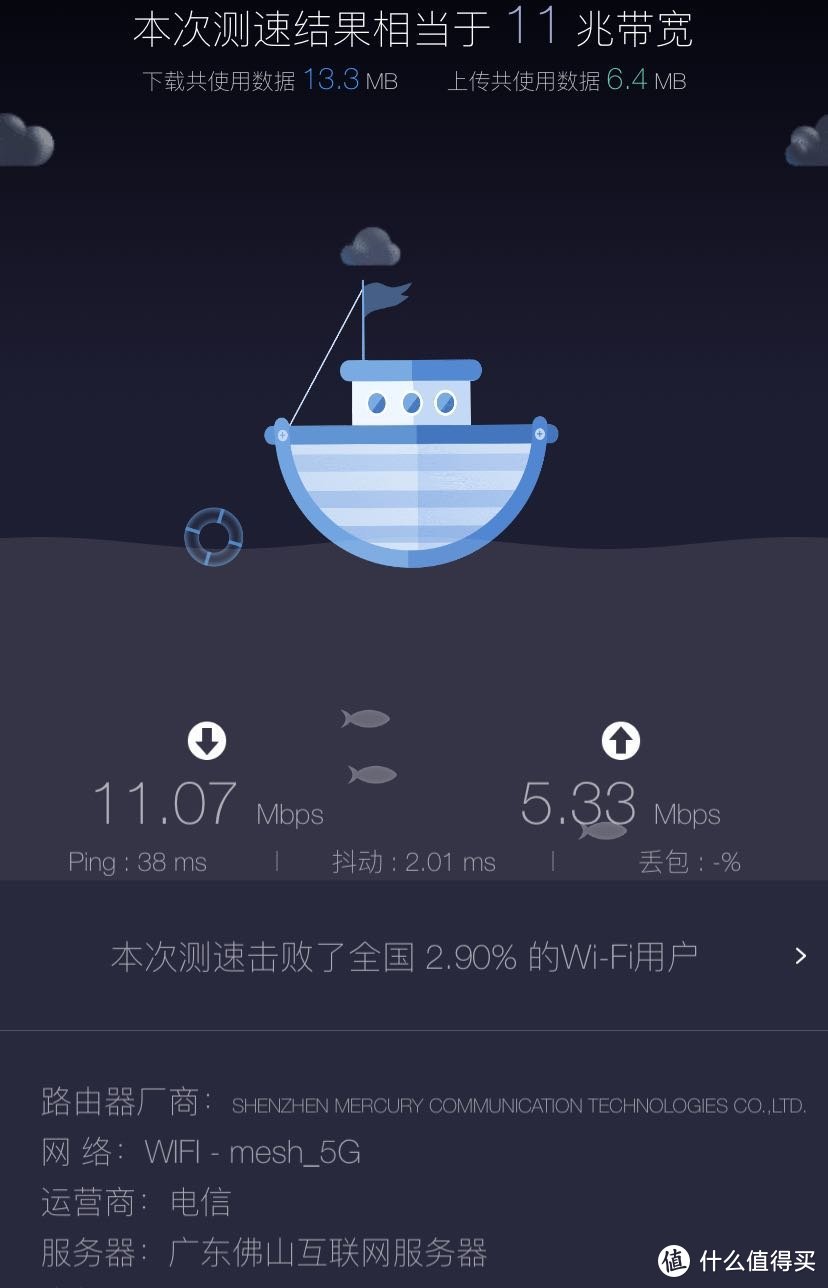 书房如果不放节点，只能跑11Mbps