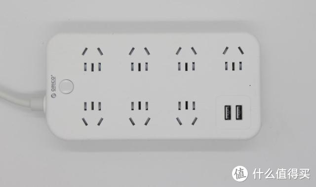 家里插座不够用？奥睿科7插口+双USB多功能排插解决你的困扰