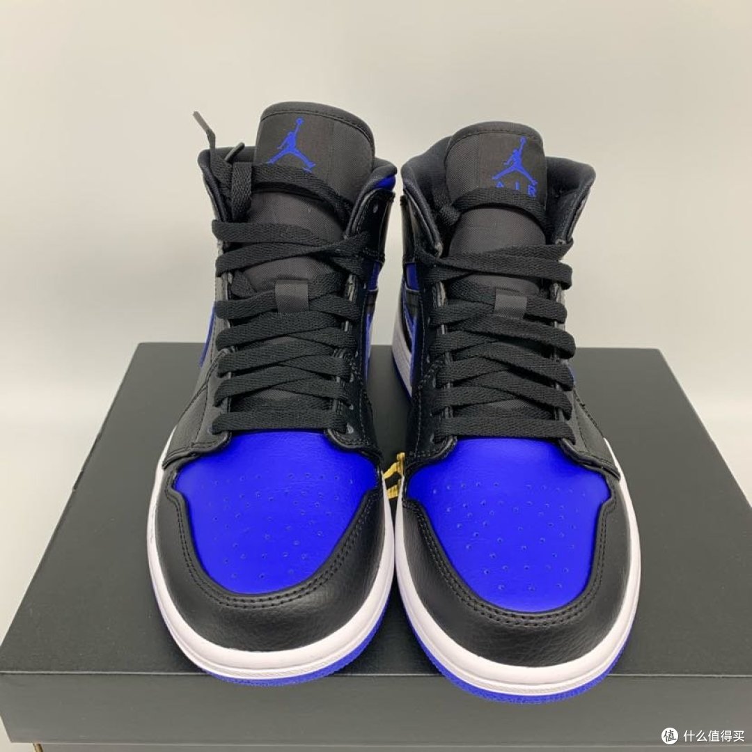 sneaker 篇三十九:便宜的a锥 aj1 mid royal皇家蓝开箱