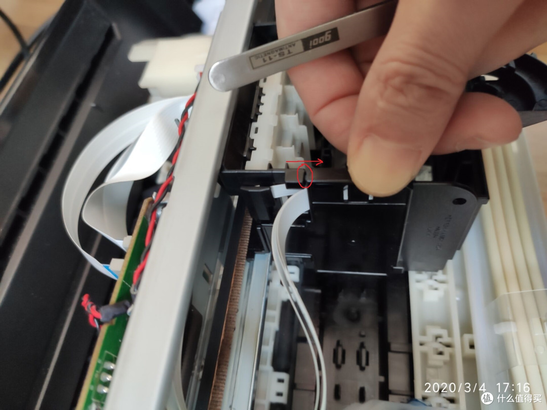 记一次手贱的清洗喷墨头爱普生l310喷墨打印机拆机换主板和喷头