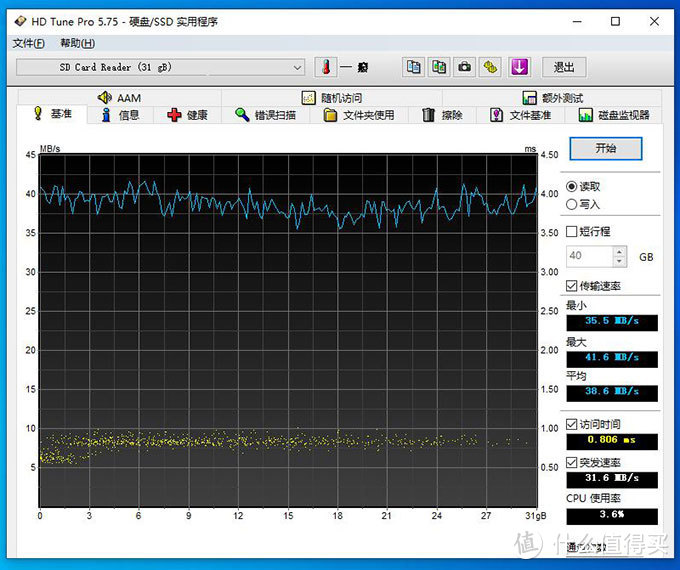 HD Tune Pro 软件测速