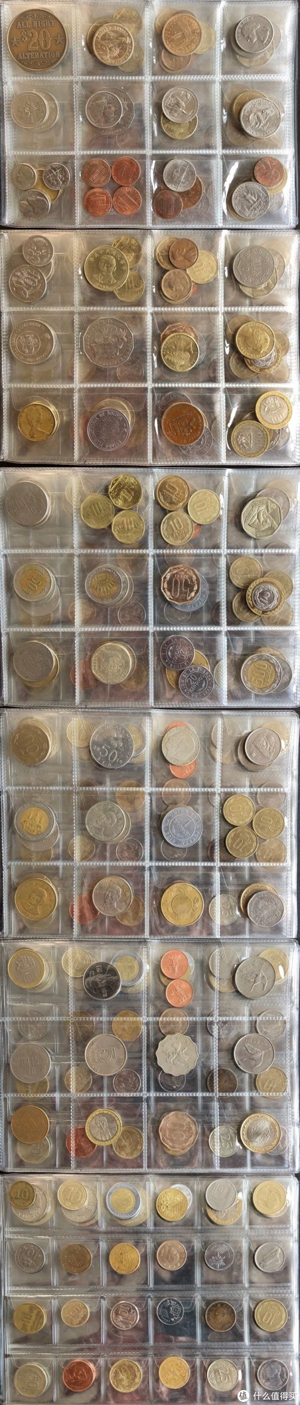 我收集的102枚不怎么值钱的硬币_邮币卡_什么值得买