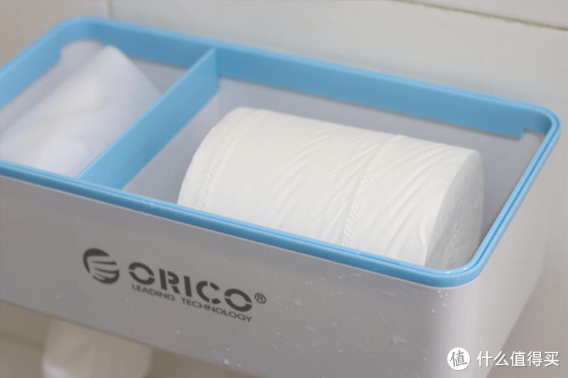 防水免打孔，承重5公斤：ORICO多功能壁挂收纳纸巾盒体验