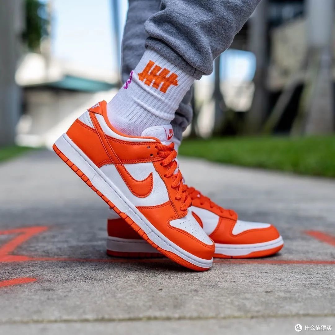 orange blaze dunk low