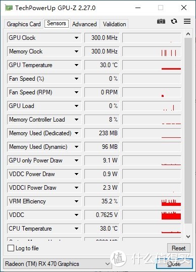 使用四年，散热效果和全新几乎一致、讯景RX470 4G黑狼版显卡 清灰