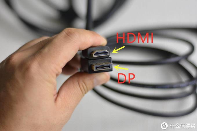 视频线选dp或者hdmi 原来区别还挺大 其他数码配件 什么值得买