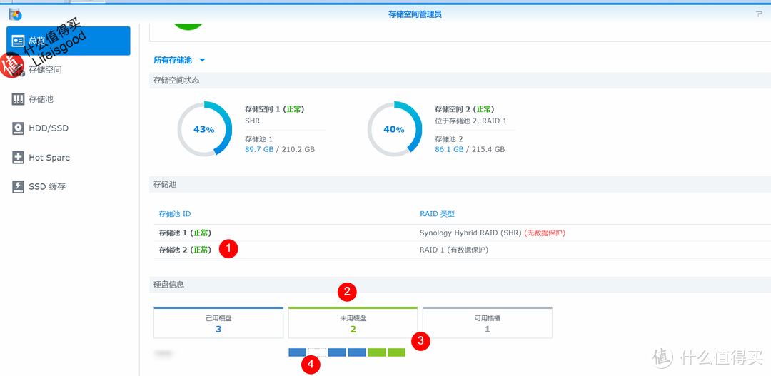 紧急演练：群晖NAS用Hot Spare硬盘自动修复RAID1阵列