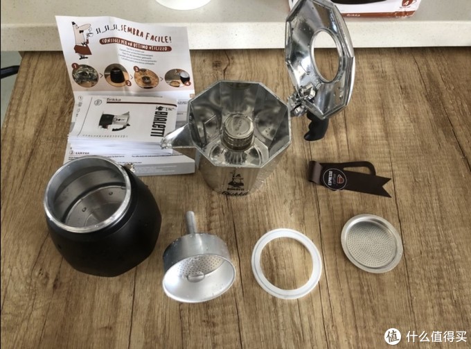 摩卡摩卡，Bialetti 双阀4杯份咖啡壶开箱及试用