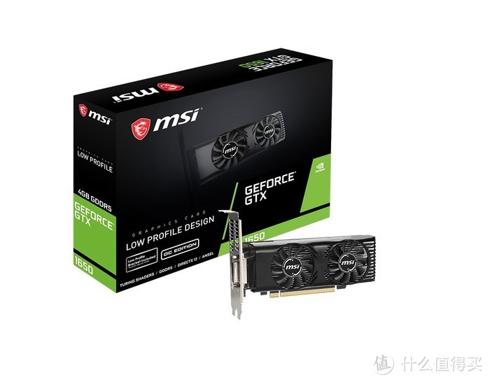 这把“小刀”可三屏显示：msi 微星 发布 新款 GTX1650 4GT LP OCV1 显卡