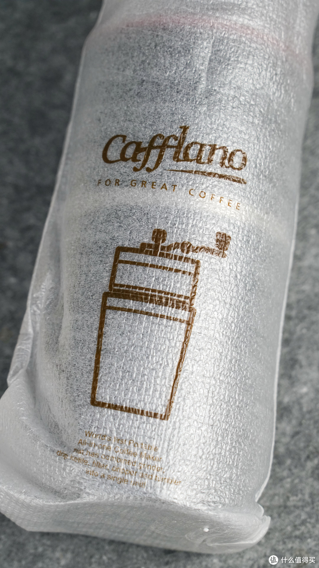 Cafflano 便携式研磨手冲滴滤一体式咖啡杯 