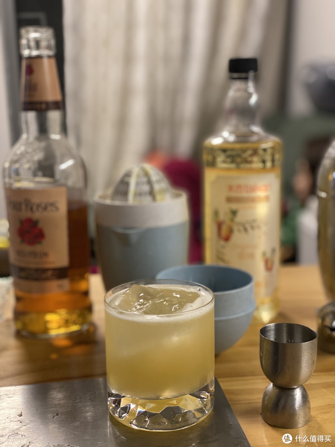 某天调的whisky sour