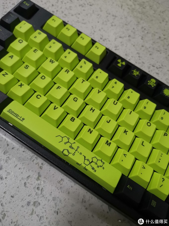 公益键帽:捕获者virus主题五面热升华键帽展示