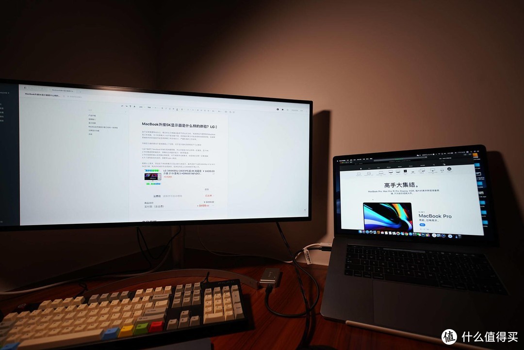 MacBook外接5K显示器是什么样的体验？LG 34WK95U体验测评
