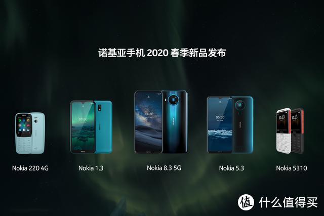 Nokia 8.3 5G携四款新机发布：拥有目前最丰富的全球网络频段支持