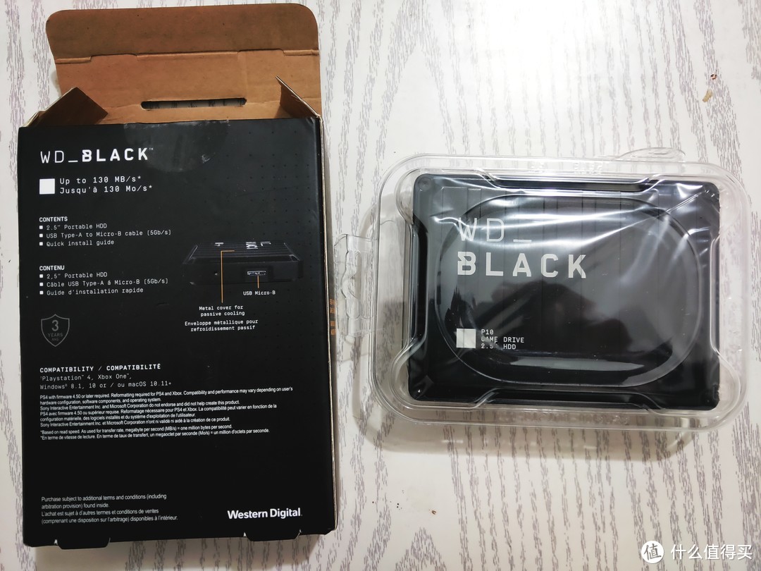 买过的最大的移动硬盘——西部数据WD BlACK P10 5TB