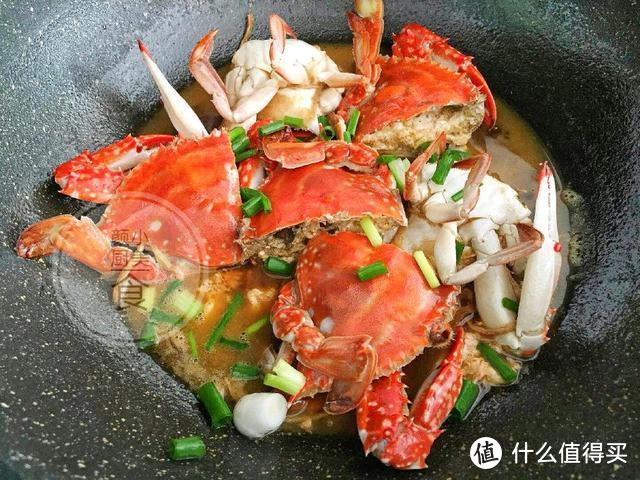 吃到吮指的红烧螃蟹，简单美味