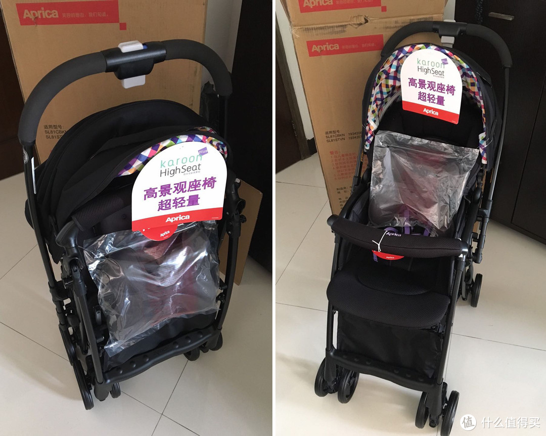 对我们来说更为实用的Aprica karoon HightSeat