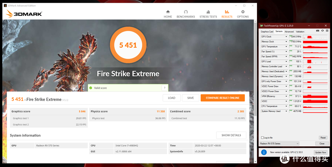 3DMark FireStrike Extreme测试