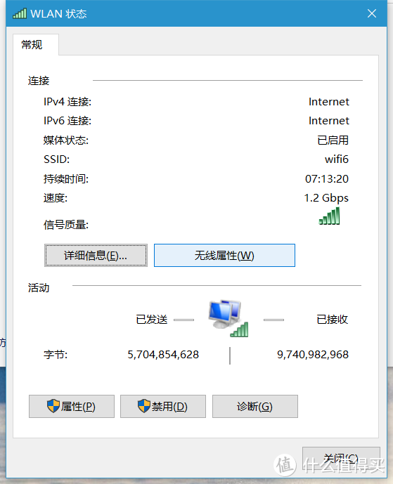 网络信息显示