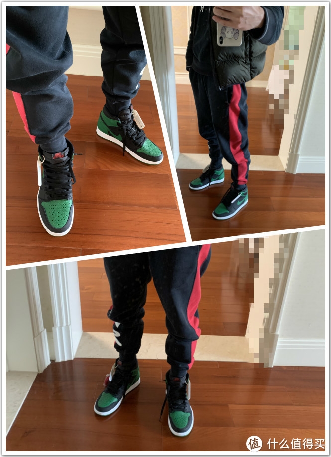 实惠之选， Air Jordan 1 黑绿 OG  Pine Green，附加穿搭建议