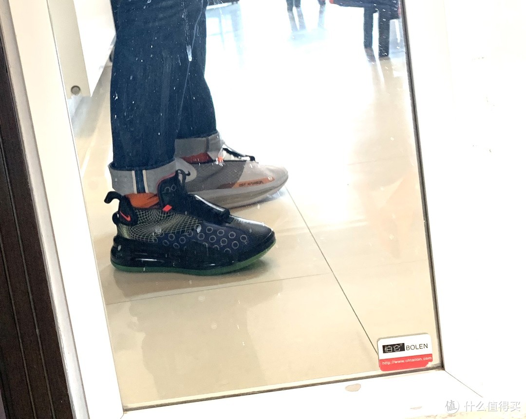 终于突破一米八大关：NIKE Air MAX 720 Waves自配黑白鸳鸯