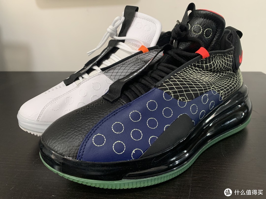 终于突破一米八大关：NIKE Air MAX 720 Waves自配黑白鸳鸯