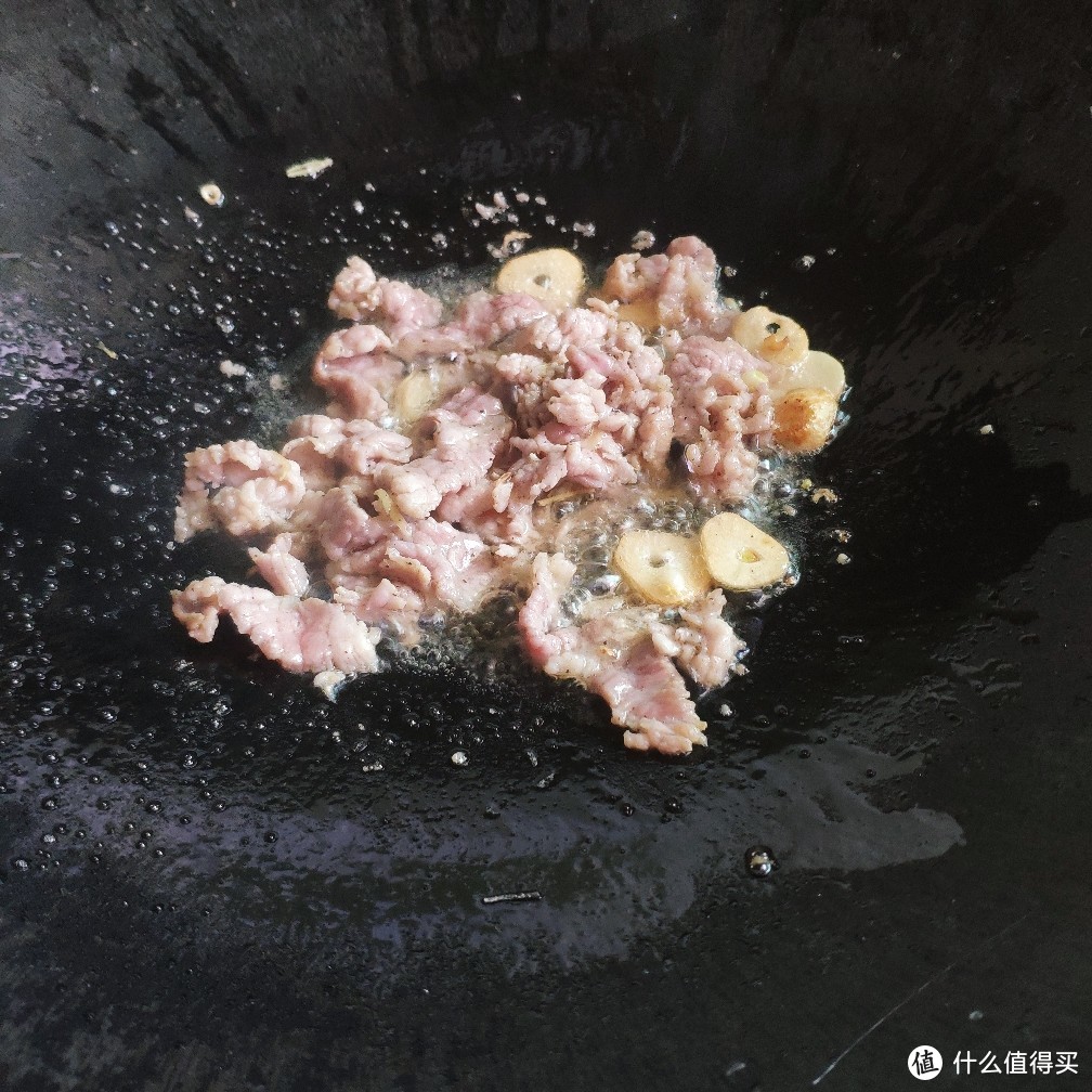 农家豆角炒肉片——家常菜