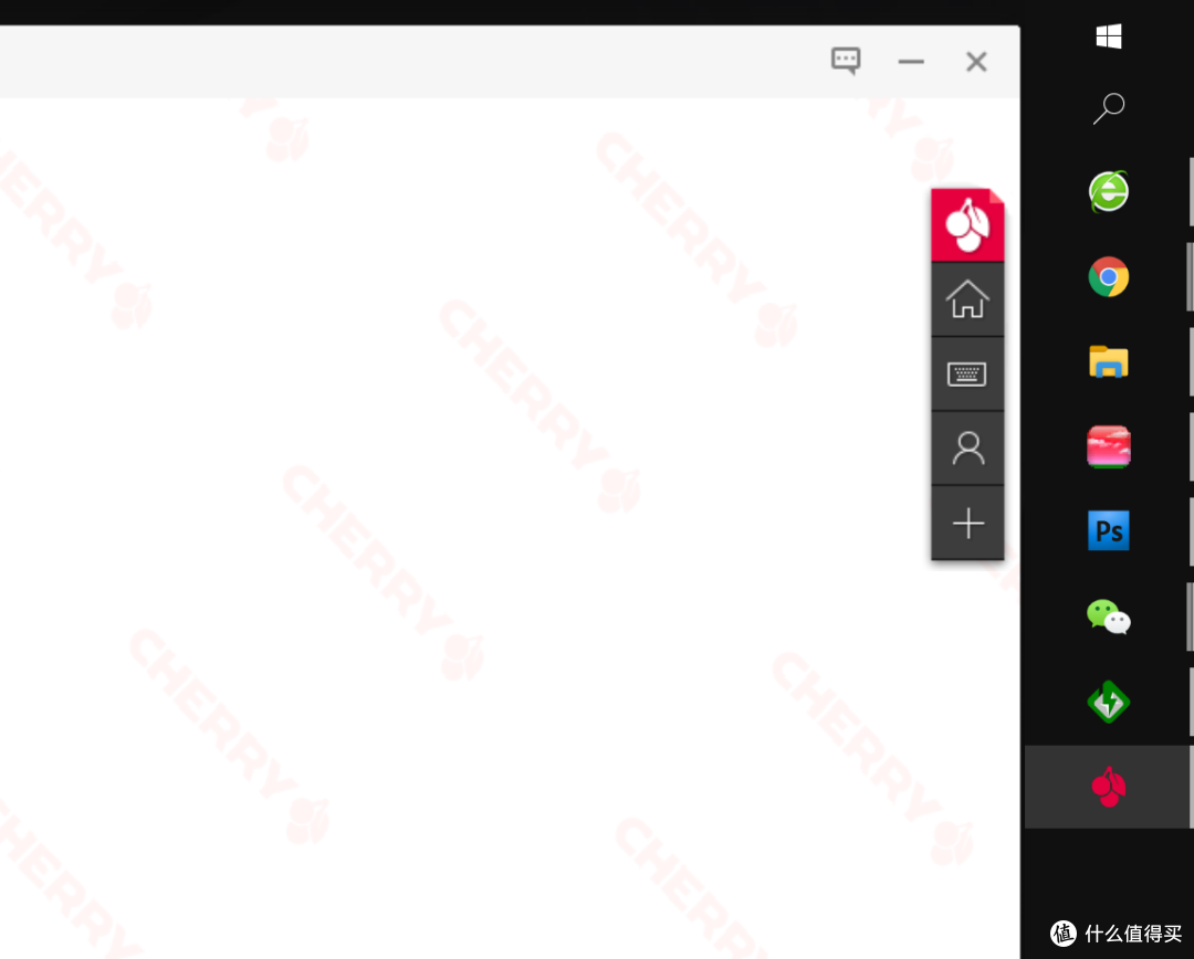 浮动图标设在了右上角，当鼠标滑过后自动展开