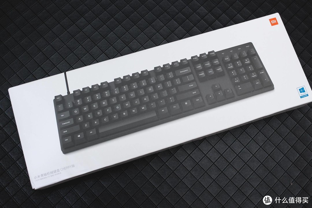 原厂清脆效率翻倍小米机械键盘cherry青轴体验
