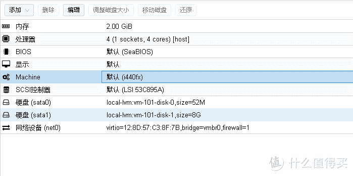 PVE上的硬件配置