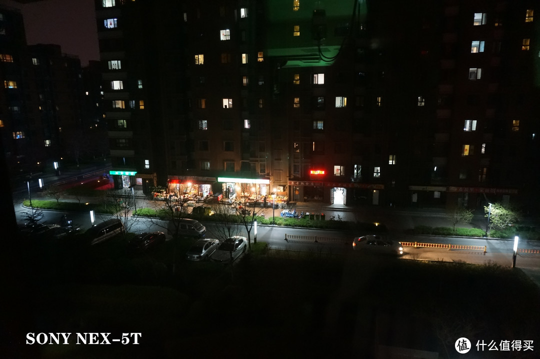 窗外夜景拍摄，微单