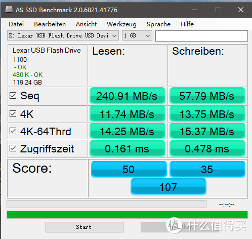 未格式化，MBR分区类型和fat32格式，拆了包装插到usb3.0口子上，读取和250差了一点点{我猜USb3.1接口下应该会更高点吧}，写入60m/s不到