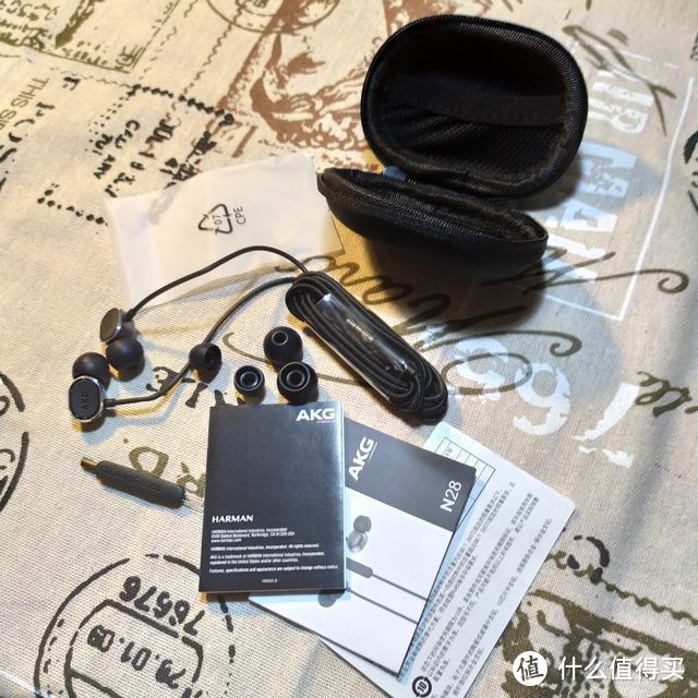 只作赠品，AKG N28入耳有线耳机