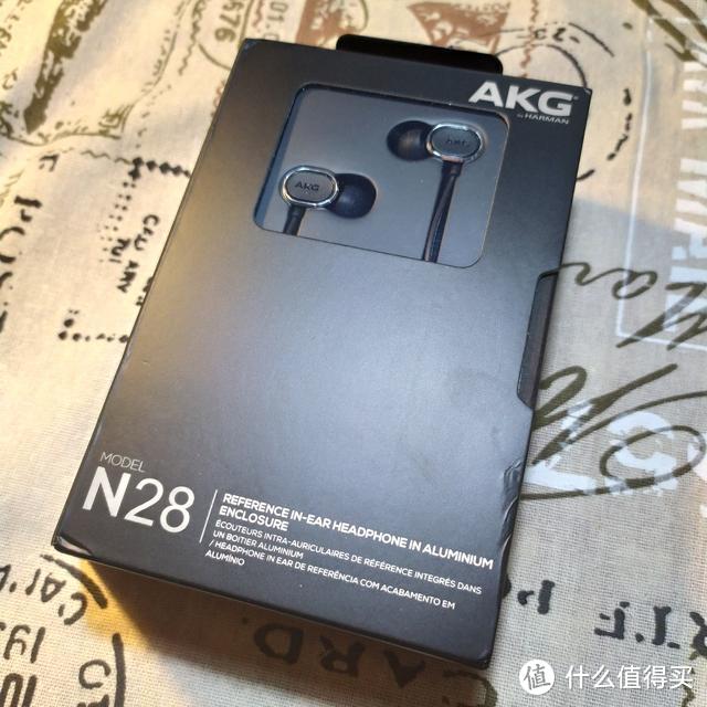 只作赠品，AKG N28入耳有线耳机