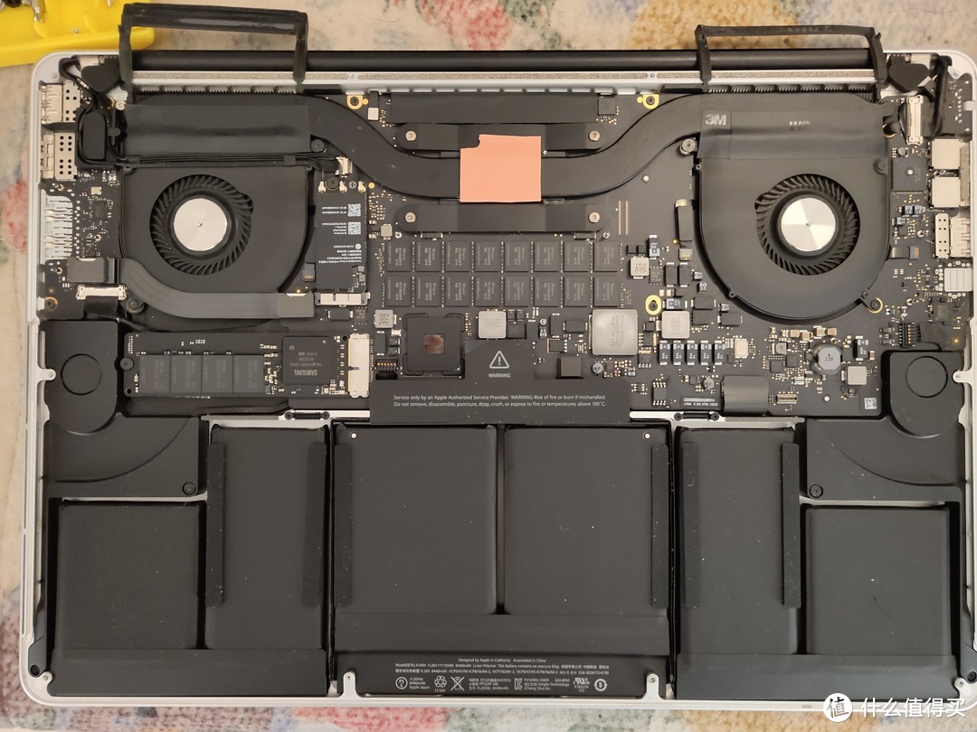 MacBook Pro 15 2014 MID 拆机改造散热，清理灰尘