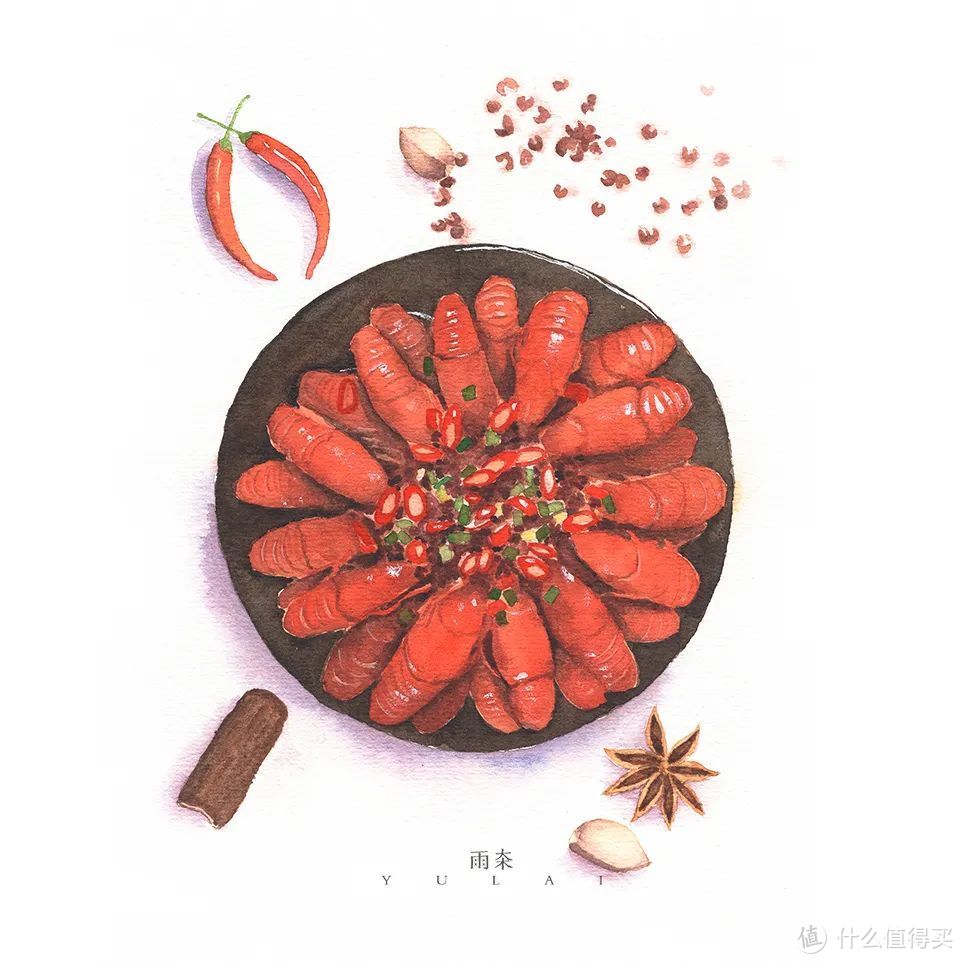 秀色可餐！这么可爱治愈的美食插画，谁会不喜欢啊！