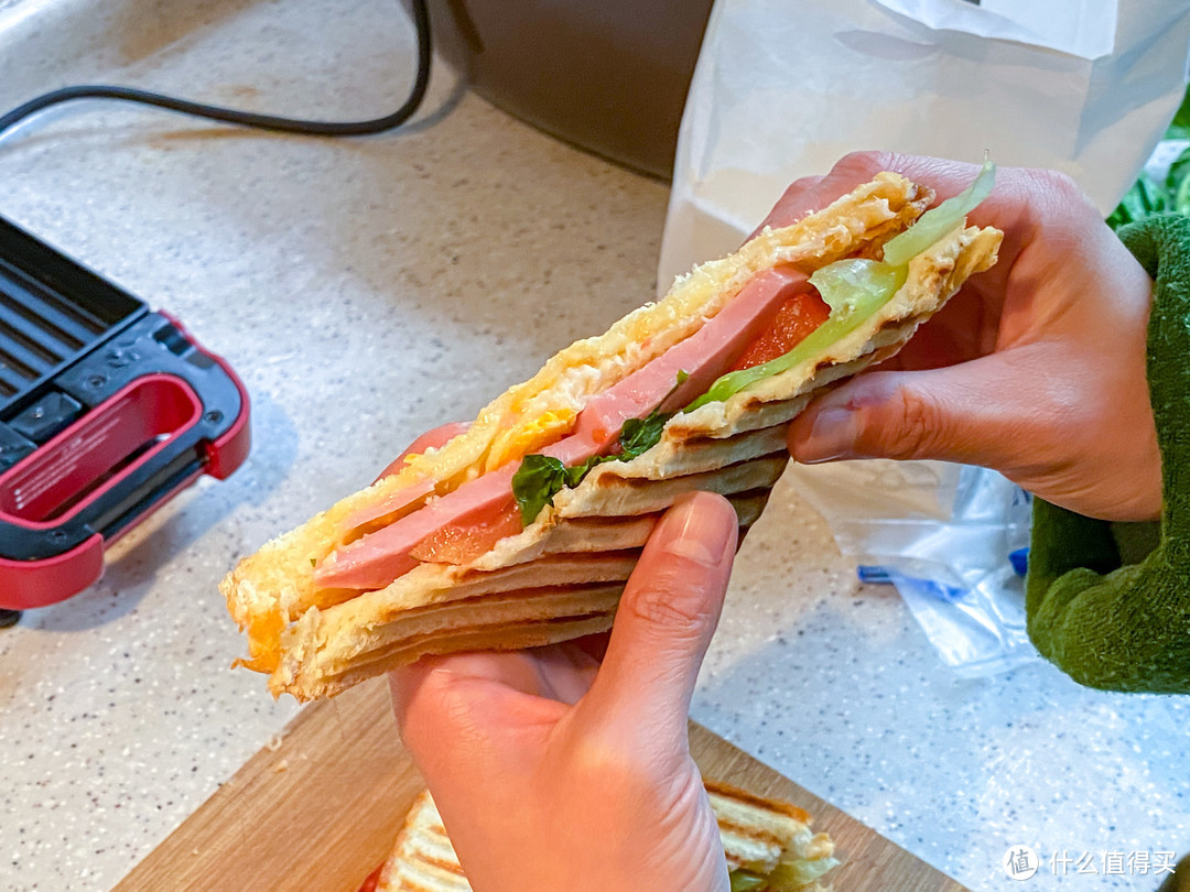 宅家生活，也要吃好早餐：Srue 多功能三明治机体验