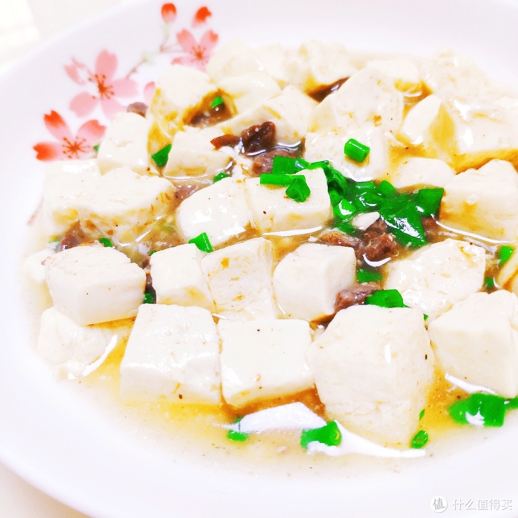 清香牛肉粒豆腐——家常菜