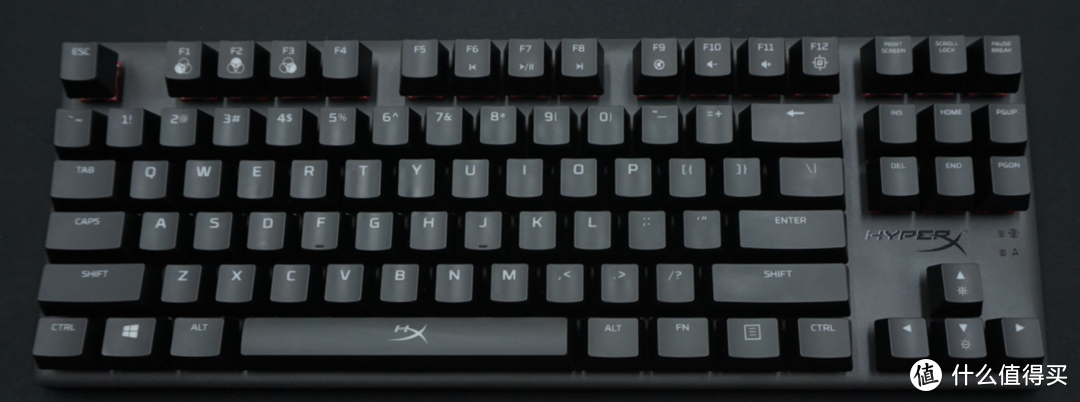 足够优秀的自主轴  HyperX 阿洛伊起源竞技版 红轴机械键盘深度体验报告