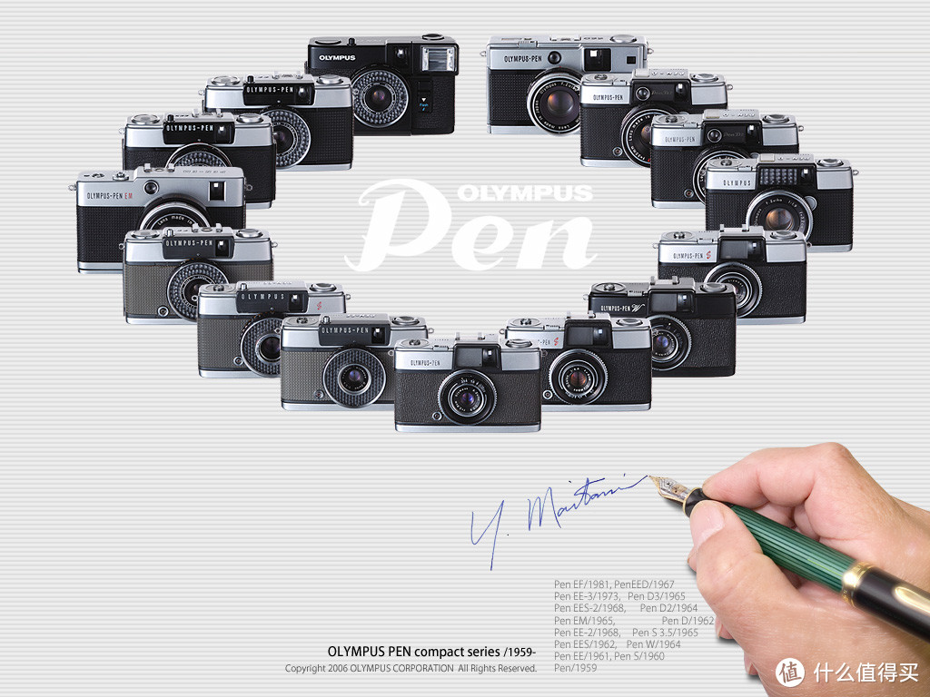 随身之笔：奥林巴斯半格相机PEN S