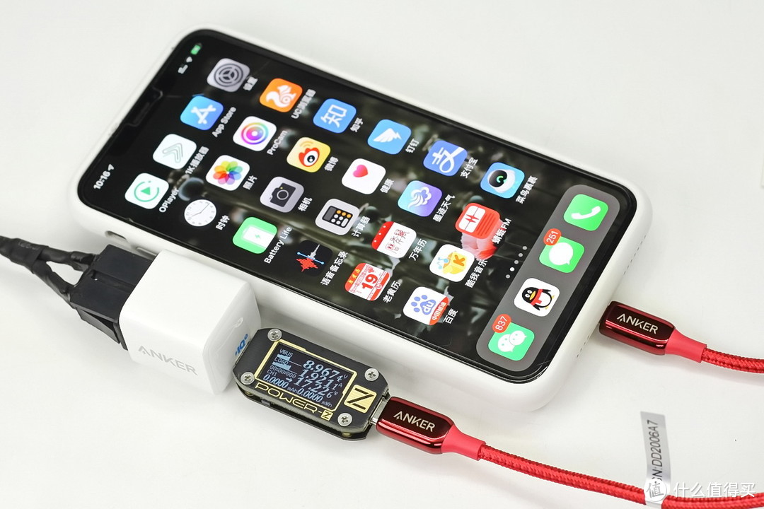 iPhone 18W USB-C快充——ANKER18W充电器+USB-C转闪电拉车线拆解评测