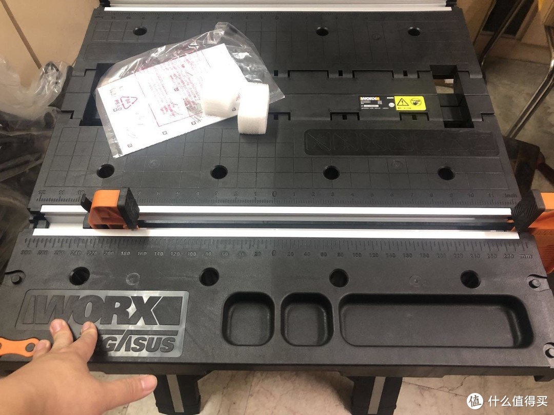 worx wx051 威克士多功能工作工具台 木工桌开箱测评